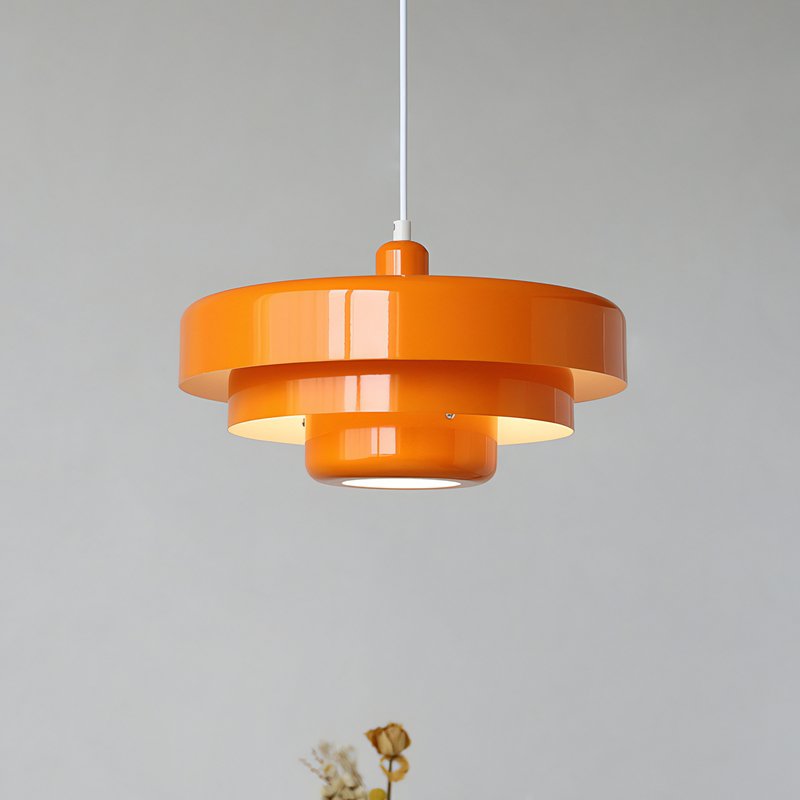 Plafonnier orange