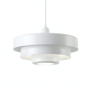 Plafonnier blanc nordique et vintage suspendu GENE