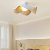 Plafonnier chambre scandinave forme lotus ACHILE
