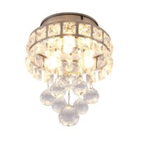 Plafonnier cristal de verre baroque ROCO