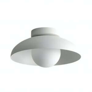 Plafonnier entrée blanc minimaliste et nordique ATIS