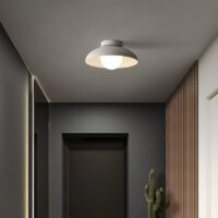 Plafonnier entrée blanc minimaliste et nordique ATIS