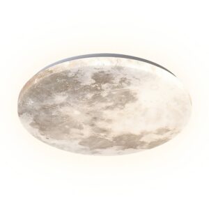 Plafonnier lune led chambre enfant LUNEA