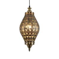 Plafonnier marocain traditionnel en métal LANTS