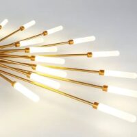 Plafonnier moderne led pour salon ALESSIO