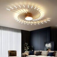 Plafonnier moderne led pour salon ALESSIO