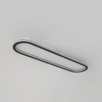 Plafonnier néon aspect LED minimaliste et futuriste WASA