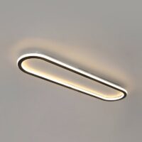 Plafonnier néon aspect LED minimaliste et futuriste WASA