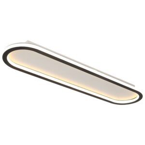 Plafonnier néon aspect LED minimaliste et futuriste WASA