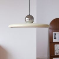 Plafonnier plat suspendu minimaliste et moderne PLATIS