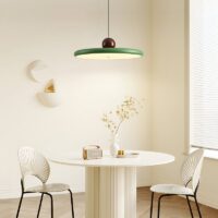 Plafonnier plat suspendu minimaliste et moderne PLATIS
