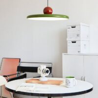 Plafonnier plat suspendu minimaliste et moderne PLATIS