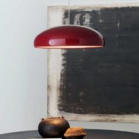 Plafonnier rouge design italien ARMONIE
