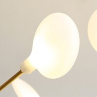Plafonnier salon branches dorées led ARBOL