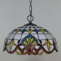 Plafonnier style tiffany art déco et vintage FLORAL