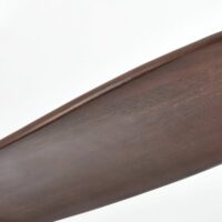 Plafonnier ventilateur en bois foncé EOLE