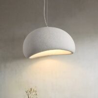 Plafonnier Wabi-sabi blanc suspendu japonais AITO