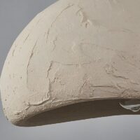 Lustre plafonnier Wabi-sabi suspendu effet ciment brut AITO