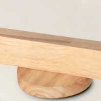Plafonnier 3 spots en bois minimaliste et scandinave MAPSC