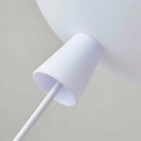 Plafonnier ballon astronaute sphère blanche SPAVEL