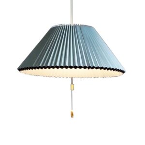 Plafonnier bleu suspendu modulable et orientable abstrait POLSOY
