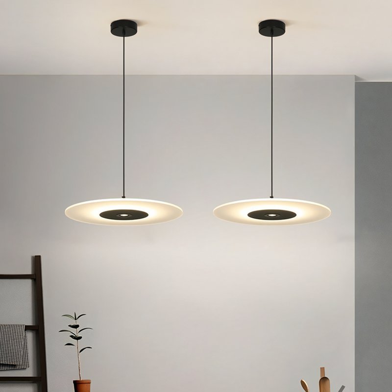 Plafonnier design disque plat minimaliste et tendance DEGE