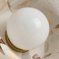 Plafonnier design effet pierre finition naturelle et chic RONEO