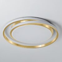 Plafonnier doré moderne circulaire et tendance CIRPUS