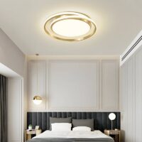 Plafonnier doré moderne circulaire et tendance CIRPUS