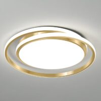 Plafonnier doré moderne circulaire et tendance CIRPUS
