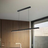 Plafonnier industriel suspendu LED bandeau lumineux INSK