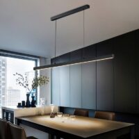 Plafonnier industriel suspendu LED bandeau lumineux INSK