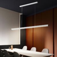 Plafonnier industriel suspendu LED bandeau lumineux INSK