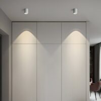 Plafonnier LED anti-éblouissant réglable et pliable minimaliste