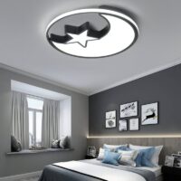 Plafonnier lune led pour chambre enfant LUNEOS