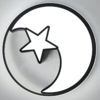 Plafonnier lune led pour chambre enfant LUNEOS