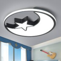 Plafonnier lune led pour chambre enfant LUNEOS