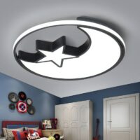 Plafonnier lune led pour chambre enfant LUNEOS