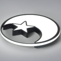 Plafonnier lune led pour chambre enfant LUNEOS