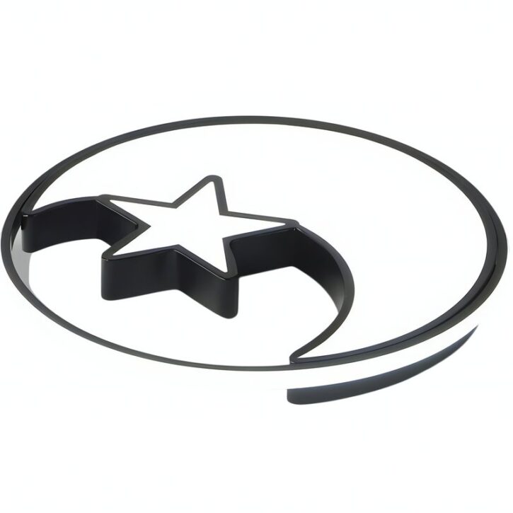 Plafonnier lune led pour chambre enfant LUNEOS
