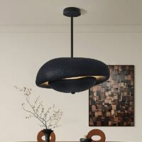 Plafonnier moderne Wabi-sabi abstrait et nordique CHMIL