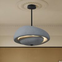 Plafonnier moderne Wabi-sabi abstrait et nordique CHMIL