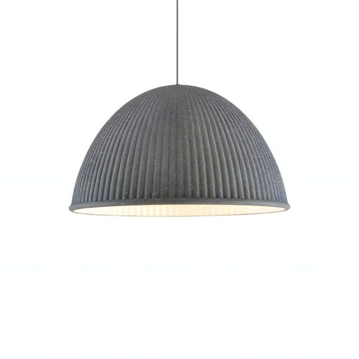 Plafonnier nordique rond coquille minimaliste déco tendance CPITOL