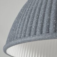 Plafonnier nordique rond coquille minimaliste déco tendance CPITOL