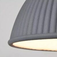Plafonnier nordique rond coquille minimaliste déco tendance CPITOL