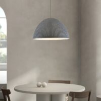 Plafonnier nordique rond coquille minimaliste déco tendance CPITOL