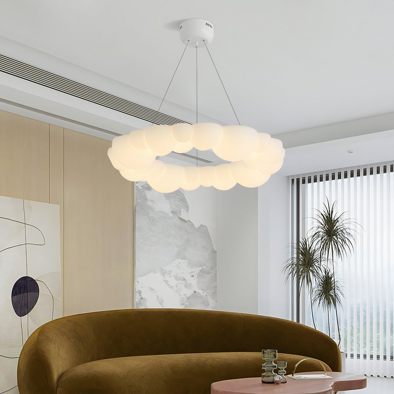 Plafonnier nuage suspendu ludique et élégant CIRRUS