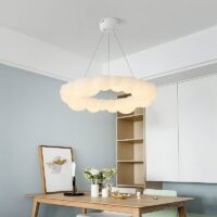 Plafonnier nuage suspendu ludique et élégant CIRRUS