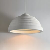 Plafonnier salle à manger blanc cassé design et unique KAITO