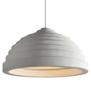 Plafonnier salle à manger blanc cassé design et unique KAITO